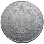 Ferdinand V. 20 grajciar 1844 M