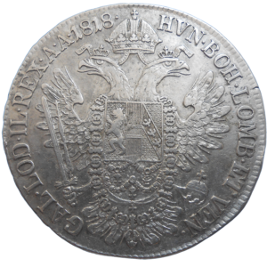 František II. 1/2 Toliar 1818 B