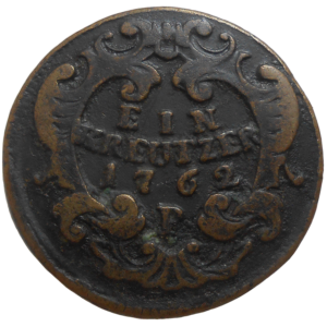Mária Terézia 1 grajciar 1762 P