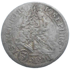 Jozef I. 3 grajciar 1706 FN