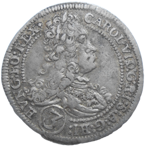 Karol VI. 3 grajciar 1714