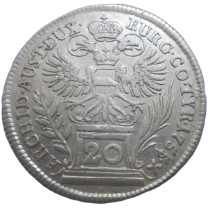 Mária Terézia 20 grajciar 1755