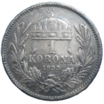 František Jozef I. 1 koruna 1893 KB