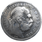 František Jozef I. 1 koruna 1893 KB