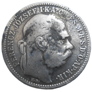 František Jozef I. 1 koruna 1893 KB
