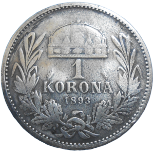František Jozef I. 1 koruna 1893 KB