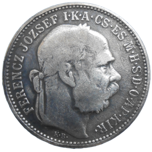František Jozef I. 1 koruna 1893 KB