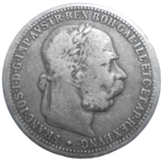 František Jozef I. 1 koruna 1895 bz