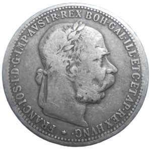 František Jozef I. 1 koruna 1895 bz
