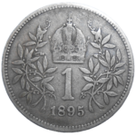František Jozef I. 1 koruna 1895 bz