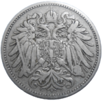 František Jozef I. 20 Heller 1894 bz