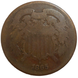 USA 2 Cents 1865