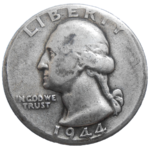 USA Quarter Dollar 1944