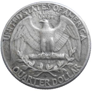 USA Quarter Dollar 1964 D