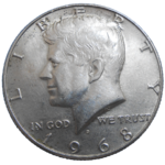 USA Half Dollar 1968 D