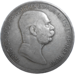 František Jozef I. 5 Koruna 1908 Jubilejná