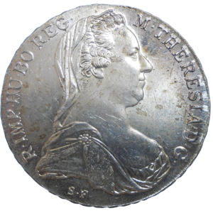 Mária Terézia Toliar 1780 SF