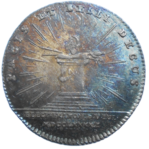 František II. Korunovačný žetón 1792