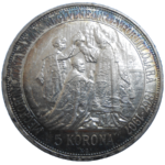 František Jozef I. 5 Koruna 1907 KB Korunovačná