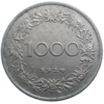 Rakúsko 1000 Kronen 1924