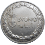 Taliansko 1 Lira 1924