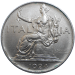 Taliansko 1 Lira 1924