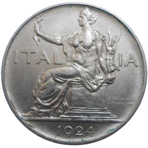 Taliansko 1 Lira 1924