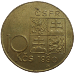 10 Kčs 1990 T. G. Masaryk