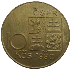 10 Kčs 1990 T. G. Masaryk
