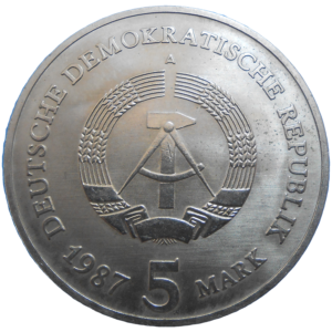 Nemecko 5 Mark 1987 A