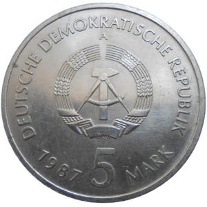 Nemecko 5 Mark 1987 A