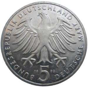 Nemecko 5 Mark 1983 G