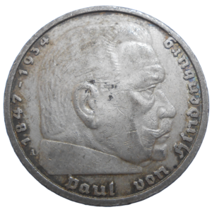 Nemecko 5 Mark 1935 A