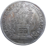 Mária Terézia 20 grajciar 1764 KB
