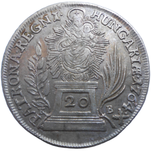 Mária Terézia 20 grajciar 1764 KB