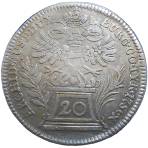 Mária Terézia 20 grajciar 1756