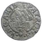 Maximilián II. Denár 1570 KB