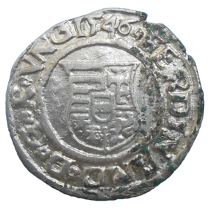 Ferdinand I. Denár 1546 KB