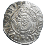 Maximilián II. Denár 1577 KB