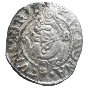 Maximilián II. Denár 1577 KB