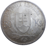 50 Ks 1944 Jozef Tiso