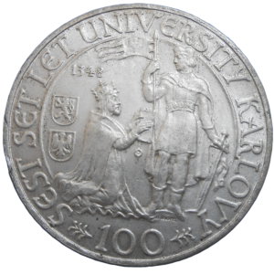 100 KČS 1948 Univerzita Karlova