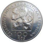 100 KČS 1976 Janko Kráľ