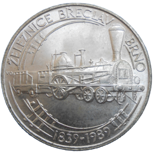 50 KČS 1989 Železnice Břeclav-Brno