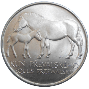 50 KČS 1987 Kôň Převalského