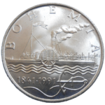 50 KČS 1991 Parník Bohemia