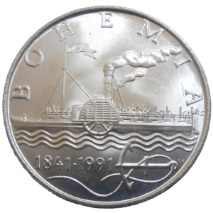 50 KČS 1991 Parník Bohemia