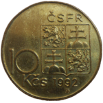 10 Kčs 1992 A. Rašín