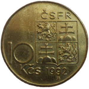 10 Kčs 1992 A. Rašín