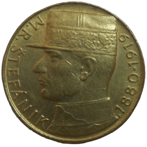 10 Kčs 1991 M. R. Štefánik